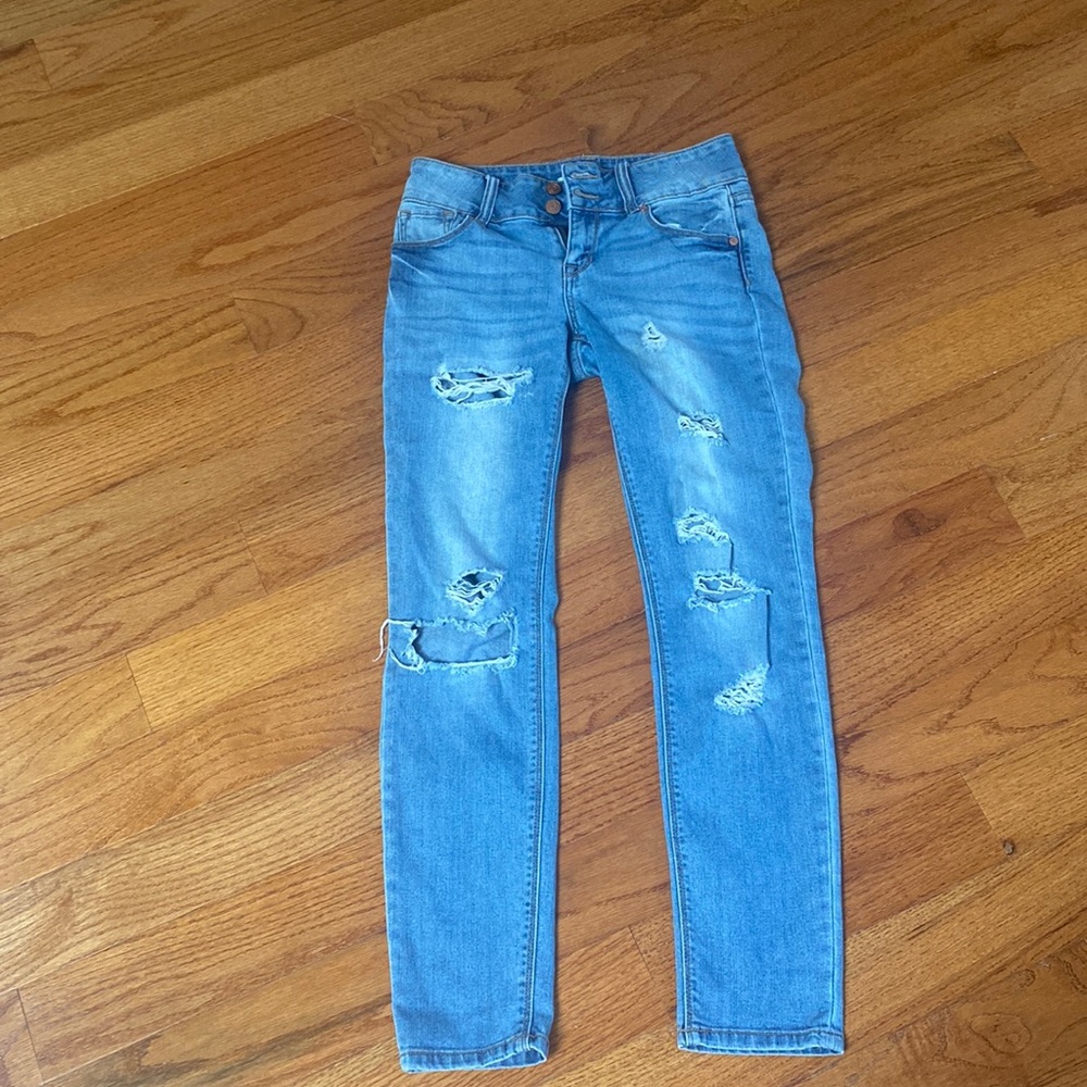 low rise jeans